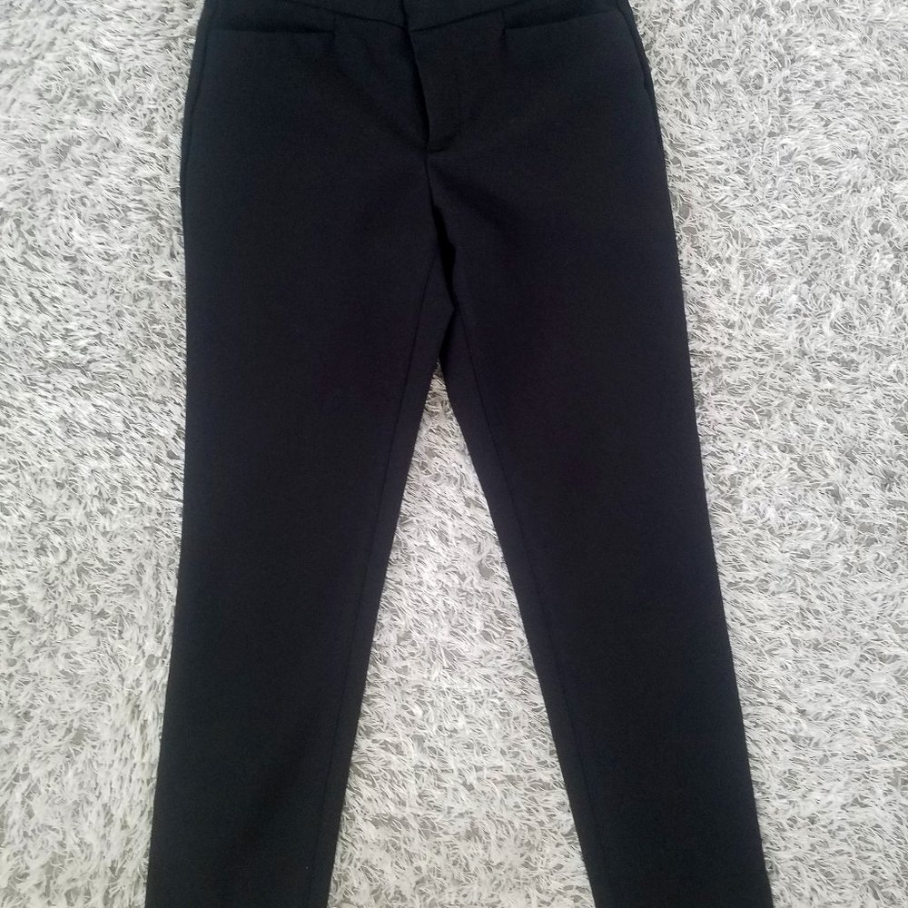 Saks 5th Ave Slim Black Dress Pants Size 2